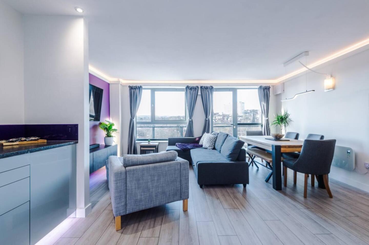 High-Spec Penthouse Central Free Parking Space Шефилд Екстериор снимка