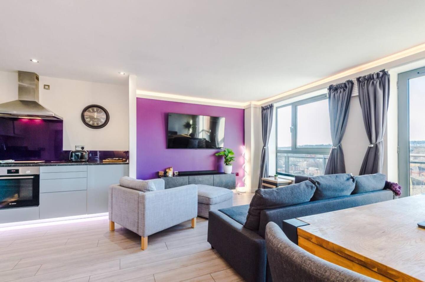 High-Spec Penthouse Central Free Parking Space Шефилд Екстериор снимка